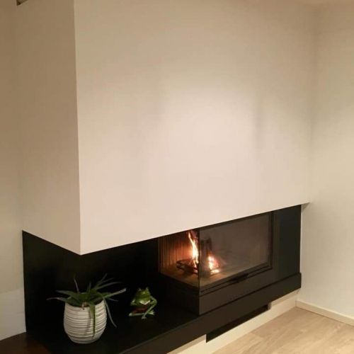 LLARS DE FOC 12 / Instalació de insert en base existente i reforma de campana.