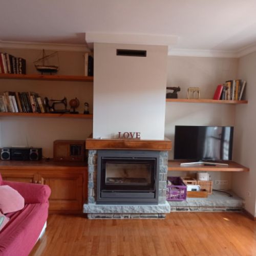 LLARS DE FOC 35 / Llar de foc insert Carbel Kronos 80.